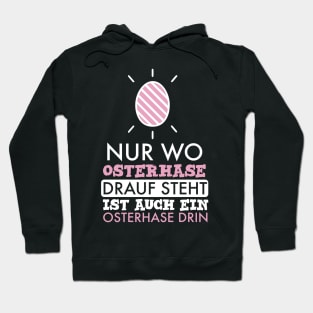 Lustiges Osterhasen T-Shirt Ostern Eier suchen Jesus Auferstehung Geschenk Hoodie